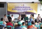 Cangkrukan Bareng Kapolres Kediri Hadirkan Ruang Dialog yang Akrab Bersama Masyarakat