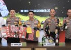 Polres Kediri Kota Ungkap Kriminal dan Kecelakaan Sepanjang 2025