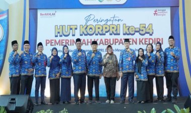 Bupati Kediri Berikan Apresiasi Atas Dedikasi dan Profesionalitas ASN Kabupaten Kediri