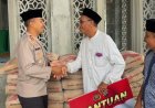 Polri Peduli : Polres Kediri Salurkan Bantuan Untuk Pembangunan Masjid An Nur Al Utsmani